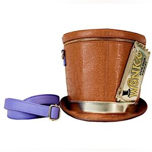 Loungefly Wonka Top Hat Crossbody Bag
